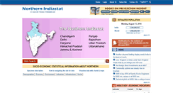 Desktop Screenshot of northernindiastat.com