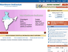 Tablet Screenshot of northernindiastat.com